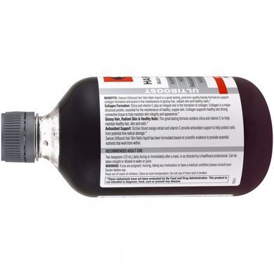 hair, skin, nails (silicon dioxide + blood orange + vitamin C)