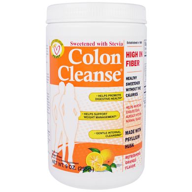Толстая кишка поддержка апельсиновый вкус Health Plus (Inc. Colon Cleanse) 255 г купить в Киеве и Украине