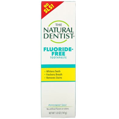 Дитяча зубна паста без фтору The Natural Dentist (Fluoride-Free Toothpaste) 142 г