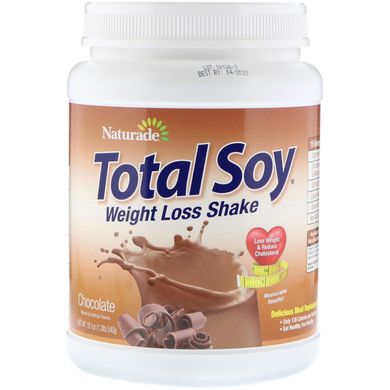 Total Soy, коктейль для схуднення, шоколадний смак, Naturade, 19,1 унц (540 г)