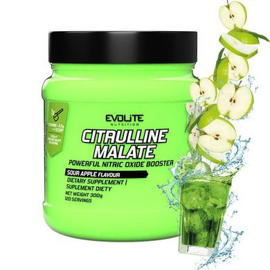 Citrulline Malate Evolite Nutrition 300 g sour apple