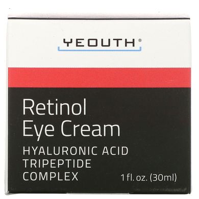 Ретинол, 2,5% крем для глаз, Yeouth, 1 жидкая унция (30 мл) купить в Киеве и Украине