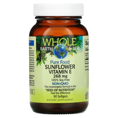 Вітамін Е соняшниковий Natural Factors (Vitamin E) 400 МО 90 капсул
