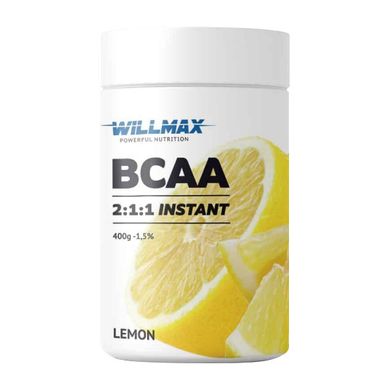 BCAA 2:1:1 Instant Willmax 400 g energy drink купить в Киеве и Украине