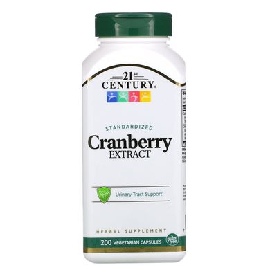 Екстракт журавлини стандартизований 21st Century (Cranberry) 200 капсул