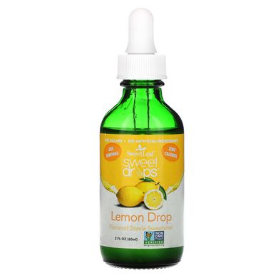 Wisdom Natural, SweetLeaf, Sweet Drops, Lemon Drop, 2 fl oz (60 ml)