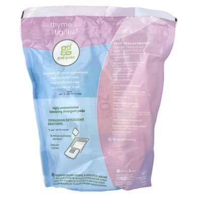Dishwasher detergent, Thyme and fig leaf