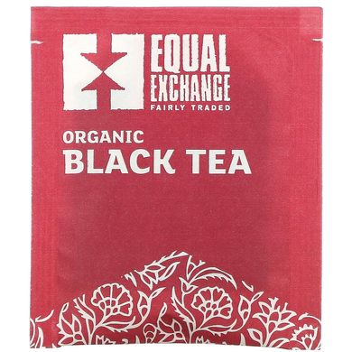 Equal Exchange, Органічний чорний чай, 20 чайних пакетиків, 1,41 унція (40 г)