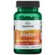 Біотин - висока ефективність, Biotin - High Potency, Swanson, 10,000 мкг, 60 капсул фото