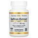 Шафран екстракт з аффроном California Gold Nutrition (Saffron Extract with Affron) 28 мг 60 рослинних капсул фото