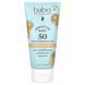 Сонцезахисний лосьйон на мінеральній основі Lotion, SPF, Babo Botanicals, 50, 3 р унц (89 мл) фото