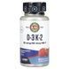Vitamin D-3 and K-2, Red Raspberry, D-3 and K-2 ActivMelt, KAL, 1000 IU/ 45 mcg, 60 tablets.