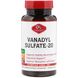 Cульфат ванаділа-20 Olympian Labs Inc. (Vanadyl Sulfate-20) 100 капсул фото