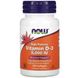 Витамин Д3 высокоактивный Now Foods (Vitamin D-3 5000 МЕ 120 желатиновых капсул фото
