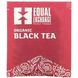 Equal Exchange, Органічний чорний чай, 20 чайних пакетиків, 1,41 унція (40 г) фото