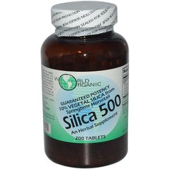 Кремний World Organic (Silica 500) 50 мг 200 таблеток купить в Киеве и Украине