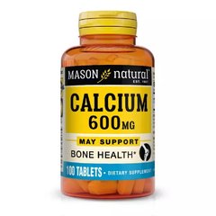 Кальций Mason Natural (Calcium 600 mg) 600 мг 100 таблеток купить в Киеве и Украине