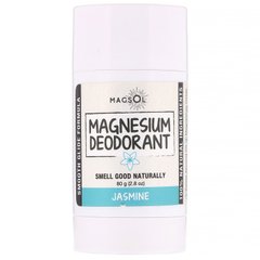 Дезодорант з магнієм, жасмин, Magsol, 80 г