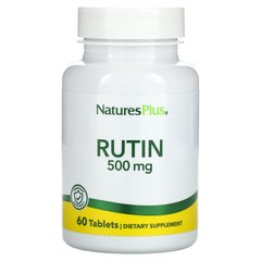Рутин Nature's Plus (Rutin) 500 мг 60 таблеток купить в Киеве и Украине