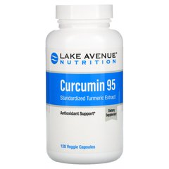 Lake Avenue Nutrition, куркумін 95, 500 мг, 120 рослинних капсул