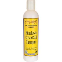 Гімалайський шампунь з кришталевої сіллю, Himalayan Crystal Salt Shampoo, Swanson, 250 мл