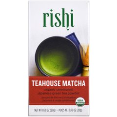 Чай матчу сорти Тенті Rishi Tea (Matcha Green Tea) 20 г