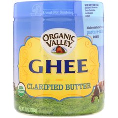 Топленое масло гхи органик Organic Valley (Ghee Clarified Butter Purity Farms) 368 г купить в Киеве и Украине