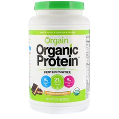 Органічний протеїновий порошок на рослинній основі, шоколадно-Арахісова олія, Orgain, 920 г