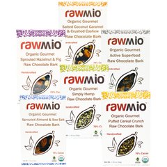 Шоколадний набір, Raw Chocolate Gift Box, Rawmio, 6 шт по 50 г