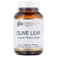 Екстракт листя оливи Gaia Herbs Professional Solutions (Olive Leaf) 60 капсул
