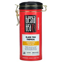 Tiesta Tea Company, Рассыпной чай премиум-класса, черный тайский тропический, 4,5 унции (127,6 г) купить в Киеве и Украине