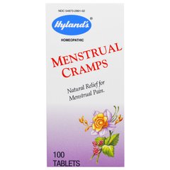 Обезболивающие таблетки при менструации Hyland's 100 таблеток купить в Киеве и Украине