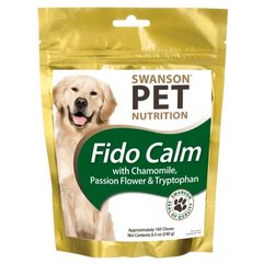 Заспокійлива добавка для собак, Fido Calm, Swanson, 160 жувальних