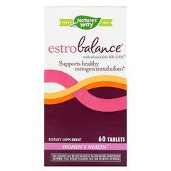 Підтримка гормонального балансу, EstroBalance, Enzymatic Therapy, для жінок, 60 таблеток