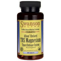 Магній комплекс, Albion Chelated TRS Magnesium, Swanson, 60 таблеток