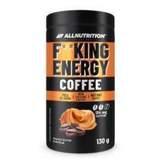 Енергетична кава карамель Allnutrition (Fitking Delicious Energy Coffee) 130 г