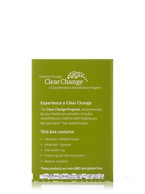 10-денна програма для очищення організму Metagenics (Clear Change 10 Day Program with UltraClear RENEW Chai) комплект з 3 предметів