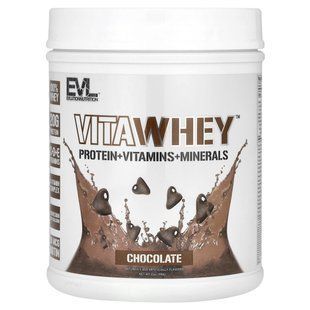 EVLution Nutrition, VitaWhey&trade;, Chocolate, 21 oz (596 g)