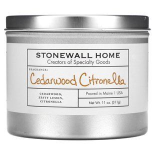 Stonewall Kitchen, Home Candle, Cedarwood Citronella, 11 oz (311 g) купить в Киеве и Украине