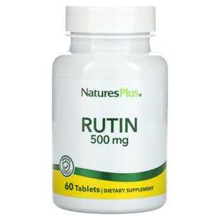 Рутин Nature's Plus (Rutin) 500 мг 60 таблеток купить в Киеве и Украине