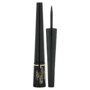 Liquid eyeliner for eyes Telescopic Control Tip, 835 coal-black, LOreal, 2.45 ml.