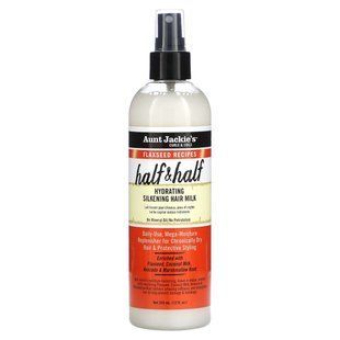 Aunt Jackie's Curls & Coils, Half & Half, Hydrating Silkening Hair Milk, 12 fl oz (355 ml) купить в Киеве и Украине