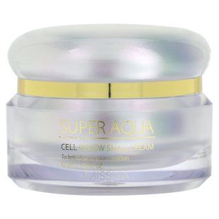 Крем для відновлення клітин, Super Aqua, Cell Renew Snail Cream, Missha, 52 мл