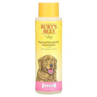 Burt's Bees, Гипоаллергенный шампунь для собак с маслом ши и медом, 16 жидких унций (473 мл) купить в Киеве и Украине