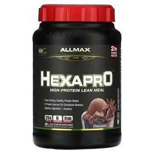 ALLMAX, Hexapro&trade;, High-Protein Lean Meal, Chocolate, 2 lbs (907 g) купить в Киеве и Украине