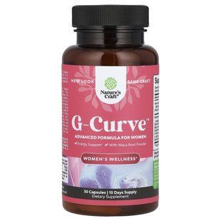 Nature's Craft, G-Curve&trade;, вдосконалена формула для жінок, 30 капсул