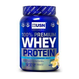 USN, 100% Premium Whey Protein, 908 g, banana cream