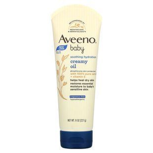 Aveeno, Детское, успокаивающее увлажняющее сливочное масло, без отдушек, 8 унций (227 г) купить в Киеве и Украине