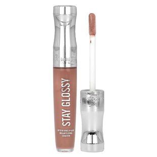 Rimmel London, Stay Glossy, блеск для губ, оттенок 133 Bare Minimum, 5,5 мл (0,18 жидк. Унции) купить в Киеве и Украине