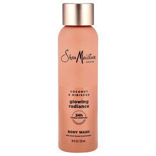 SheaMoisture, Glowing Radiance Body Wash, Coconut & Hibiscus , 18 fl oz (532 ml) купить в Киеве и Украине